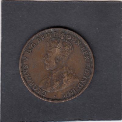 Beschrijving: 1 Penny GEORGIUS V